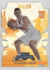 Alex Len Orange Die Cut #131 Basketball Cards 2013 Panini Crusade Crusade Prices