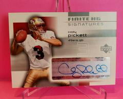 Cody Pickett #FS-CO Football Cards 2004 Upper Deck Finite Signatures Prices