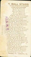 Deacon Phillippi [Phillippe] Baseball Cards 1910 E93 Standard Caramel Prices