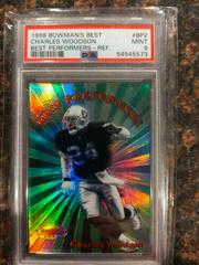 Charles Woodson [Refractor] Football Cards 1998 Bowman's Best Performers Prices