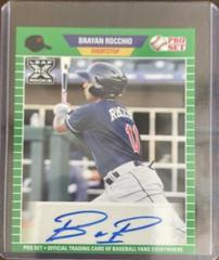 Brayan Rocchio [Green] #PS-BR1 Baseball Cards 2021 Pro Set Autographs Prices