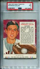 Sherman Lollar Baseball Cards 1954 Red Man Tobacco Prices