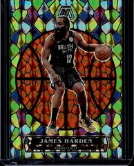 James Harden #8 Basketball Cards 2020 Panini Mosaic Stained Glass Prices