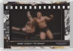 Bobby Lashley vs. Umaga Wrestling Cards 2021 Topps WWE Match Film Strips Relics Prices