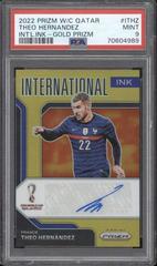 Theo Hernandez [Gold] Soccer Cards 2022 Panini Prizm World Cup Signatures Prices