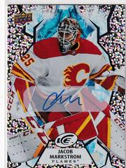Jacob Markstrom [Red Autograph] Hockey Cards 2021 Upper Deck Ice Prices