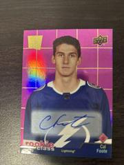 Cal Foote [Spectrum Autograph] #RC-30 Hockey Cards 2020 Upper Deck Rookie Class Se Prices