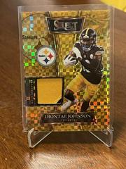 Diontae Johnson [Gold] #SS-DJO Football Cards 2021 Panini Select Swatches Prices