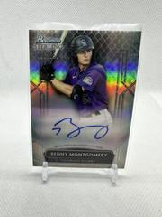 Benny Montgomery [Refractor] #PA-BM Baseball Cards 2022 Bowman Sterling Prospect Autographs Prices