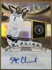 Anthony Edwards #IFS-ANT Basketball Cards 2022 Panini Select In Flight Signatures Prices