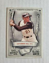 Roberto Clemente #HH-11 Baseball Cards 2021 Topps Allen & Ginter Historic Hits Prices