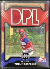 Yoelin Cespedes #DM-YC Baseball Cards 2022 Panini Elite Extra Edition DPL Materials Prices