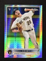 Aaron Ashby [Sonic Prism] #80 Baseball Cards 2022 Topps Chrome Prices