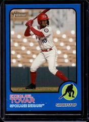 Ezequiel Tovar [Blue] #11 Baseball Cards 2022 Topps Heritage Minor League Prices