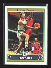 Larry Bird [Wraparound vs. Bullets] Basketball Cards 2006 Topps Prices