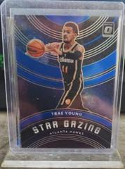 Trae Young [Blue] #3 Basketball Cards 2022 Panini Donruss Optic Star Gazing Prices