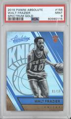 Walt Frazier [Spectrum Gold] Basketball Cards 2016 Panini Absolute Prices