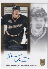 Sami Vatanen [Autograph] #181 Hockey Cards 2013 Panini Contenders Prices
