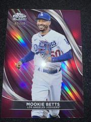 Mookie Betts [Magenta Refractor] #1 Baseball Cards 2024 Topps Chrome Black Prices