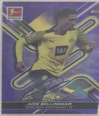 Jude Bellingham Soccer Cards 2021 Topps Finest Bundesliga Autographs Prices