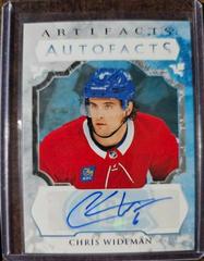 Chris Wideman #AF-CW Hockey Cards 2023 Upper Deck Artifacts Autograph Facts Prices