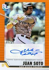 Juan Soto [Electric Orange Autograph] #50 Baseball Cards 2023 Topps Big League Prices