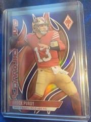 Brock Purdy [Blue] #FLA-12 Football Cards 2023 Panini Phoenix Flame Throwers Prices