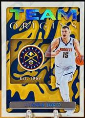 Nikola Jokic #15 Basketball Cards 2022 Panini Origins Team Prices