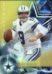 Tony Romo [Gold] #10 Football Cards 2015 Topps Platinum Prices