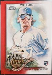Bobby Witt Jr. [Red] #250 Baseball Cards 2022 Topps Allen & Ginter Chrome Prices