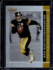 Ben Roethlisberger [Gold Refractor] #14 Football Cards 2007 Topps Finest Prices