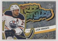 Leon Draisaitl [Gold] Hockey Cards 2022 Upper Deck Freestyles Prices