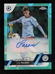 Cole Palmer [Aqua Lava] Soccer Cards 2022 Topps Chrome UEFA Club Competitions Autographs Prices