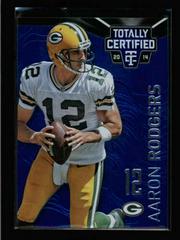 Aaron Rodgers #34 Football Cards 2014 Panini Totally Certified Prices