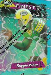 Reggie White [Refractor w/ Coating] Football Cards 1995 Topps Finest Prices