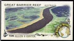 Great Barrier Reef, Australia #WOW-1 Baseball Cards 2023 Topps Allen & Ginter World of Wonder Mini Prices