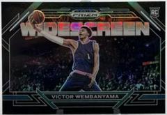 Victor Wembanyama [Black] Basketball Cards 2023 Panini Prizm Draft Picks Widescreen Prices