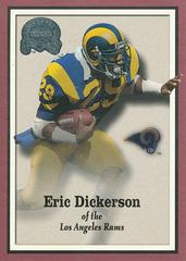 Eric Dickerson #19 Football Cards 2000 Fleer Greats of the Game Prices