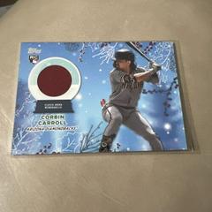 Corbin Carroll [Blue] #RC-CCA Baseball Cards 2023 Topps Holiday Relics Prices