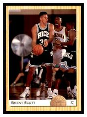 Brent Scott #66 Basketball Cards 1993 Classic Draft Picks Prices