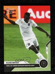 Blaise Matuidi Soccer Cards 2020 Topps Now MLS Prices