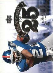 Tiki Barber #F25-TB Football Cards 2006 Upper Deck Fantasy Top 25 Prices