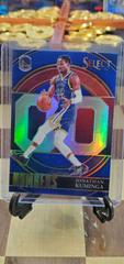 Jonathan Kuminga [Blue Prizm] #2 Basketball Cards 2021 Panini Select Numbers Prices