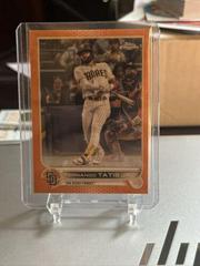 Fernando Tatis Jr. [Orange] #100 Baseball Cards 2022 Topps Chrome Logofractor Prices