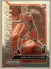 Malachi Flynn #20 Basketball Cards 2020 Panini Prizm Emergent Prices