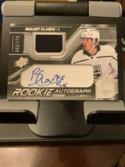 Brandt Clarke [Jersey] #BC Hockey Cards 2022 SPx Rookie Autographs Prices