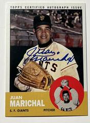 Juan Marichal Baseball Cards 2012 Topps Heritage Real One Autographs Prices