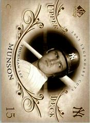 Thurman Munson Baseball Cards 2005 SP Legendary Cuts Prices