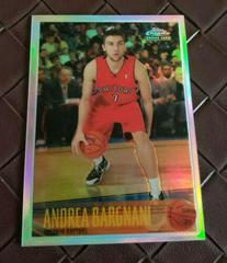 Andrea Bargnani [Refractor] #180 Basketball Cards 2006 Topps Chrome Prices