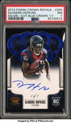DeAndre Hopkins [Jersey Autograph Blue] #205 Football Cards 2013 Panini Crown Royale Prices